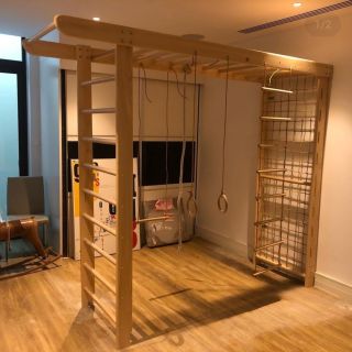 Žebřiny. Více na sportbaby.cz #zebriny #žebřiny #ribstole #prolezacka #detskypokoj #vanoce #vánoce #darekprodeti #darek...